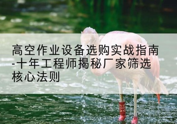 陵川剪叉式升降机厂家-高空作业设备选购实战指南-十年工程师揭秘厂家筛选核心法则